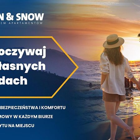 Apartamenty Sun & Snow Nadmorskie Tarasy Z Basenem โควอบเซก ภายนอก รูปภาพ