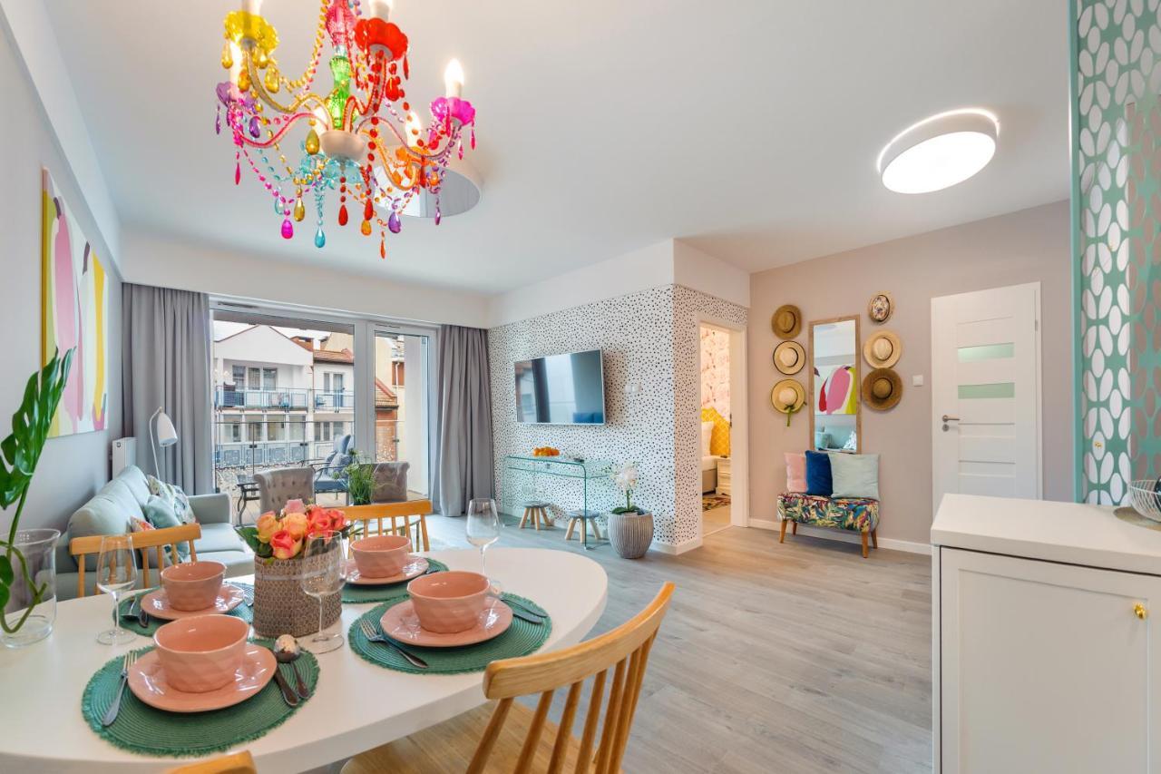 Apartamenty Sun & Snow Nadmorskie Tarasy Z Basenem โควอบเซก ภายนอก รูปภาพ