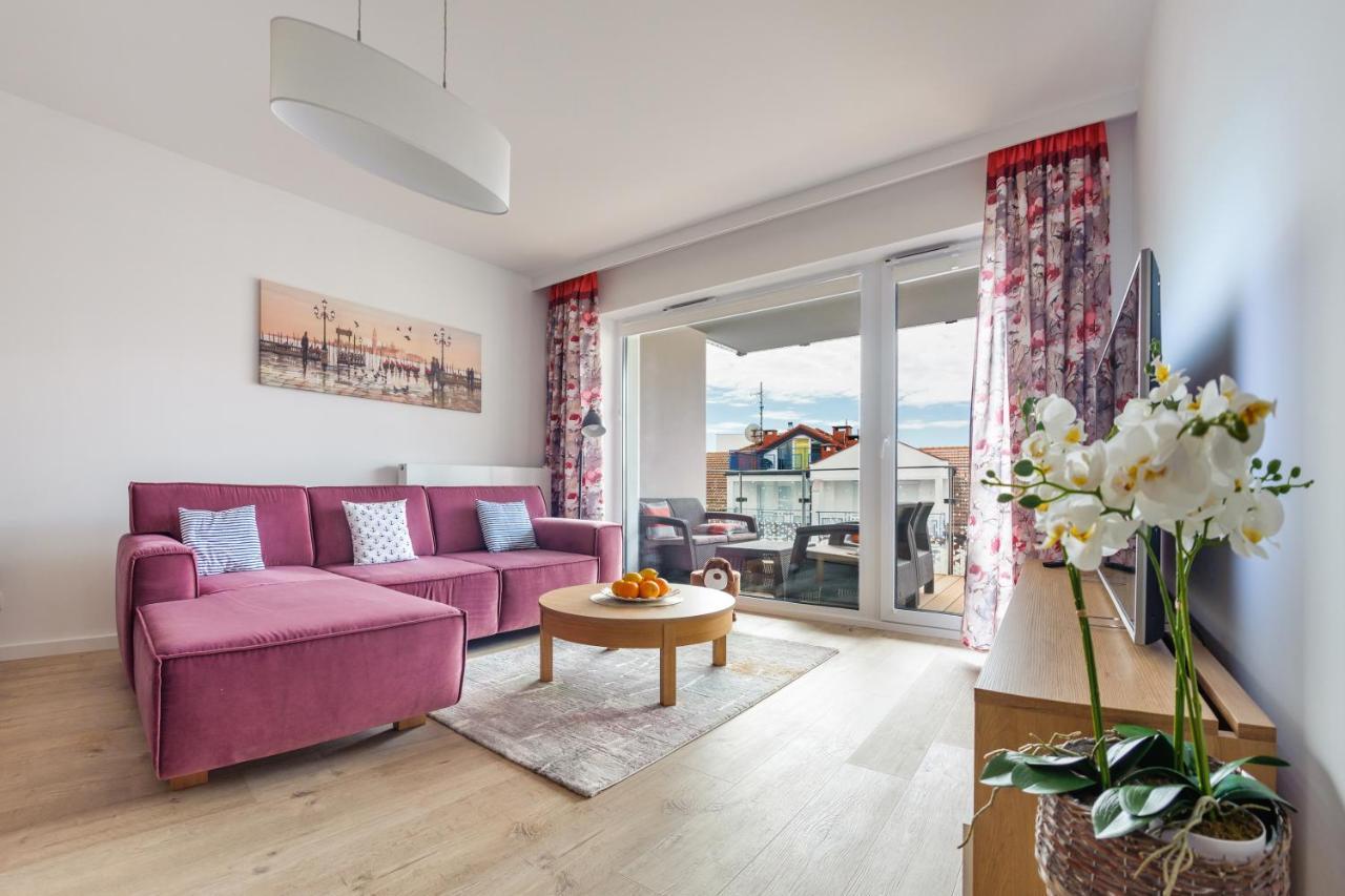 Apartamenty Sun & Snow Nadmorskie Tarasy Z Basenem โควอบเซก ภายนอก รูปภาพ